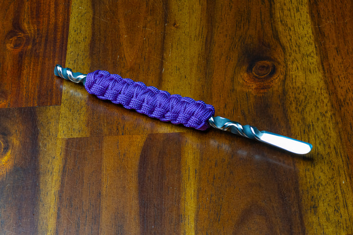 Single Tip Paracord Wrapped Dabber