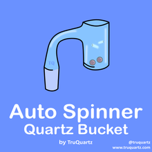 Load image into Gallery viewer, Auto-Spinner Quartz Bucket
